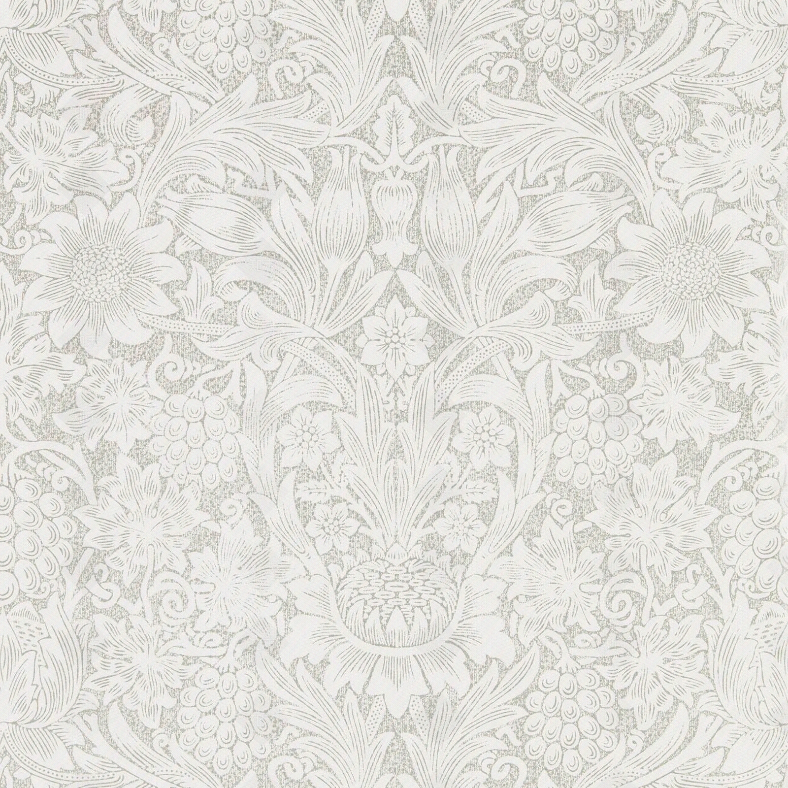 无缝欧式浅色植物纹墙布	贴图下载【ID:1139984144】