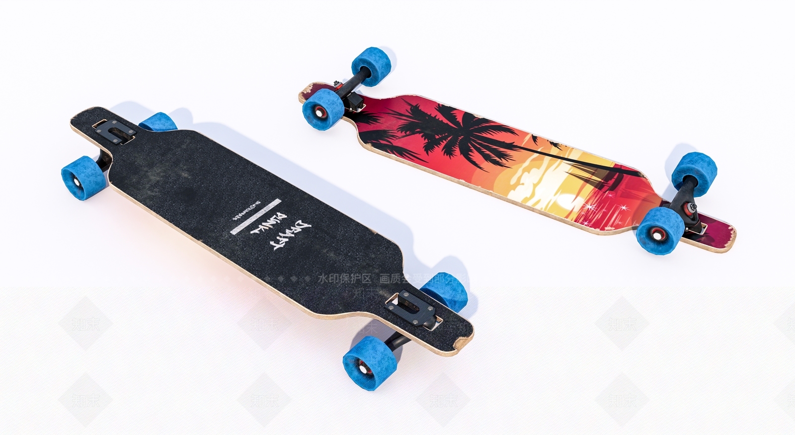 现代老旧滑板车SU模型下载【ID:1139995117】