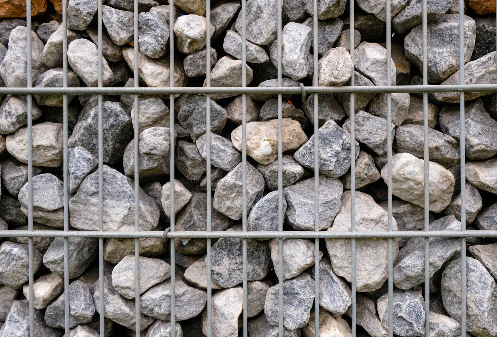 铁网碎石块石笼墙贴图下载【ID:1139995957】