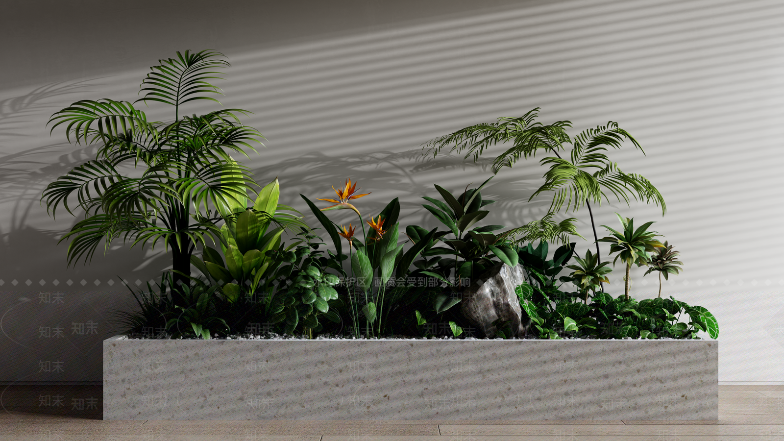 植物堆3D模型下载【ID:1139998098】