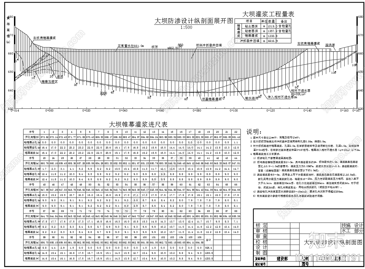 水库输水隧洞进水塔构造cad施工图下载【ID:1140016191】