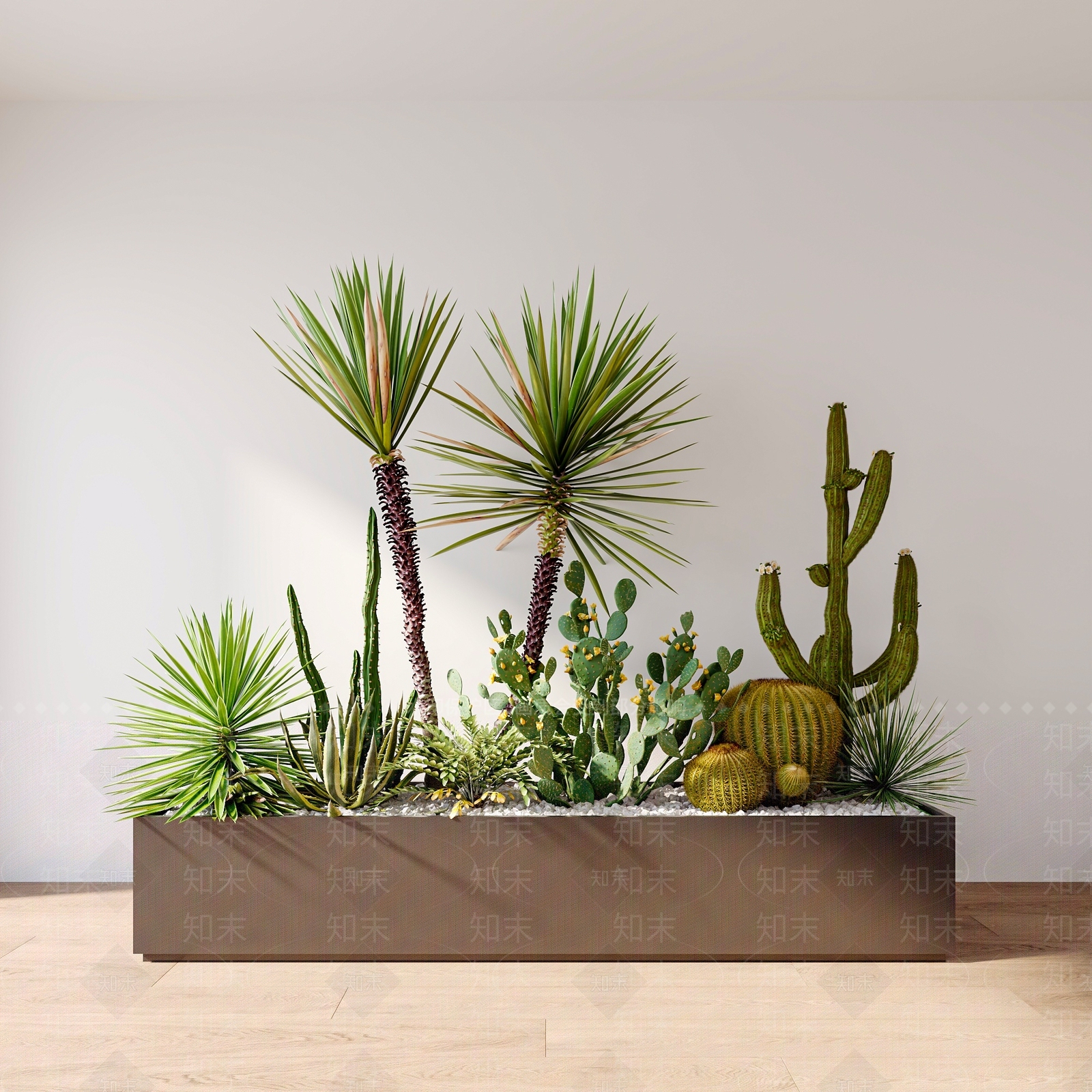 植物堆3D模型下载【ID:1140033120】