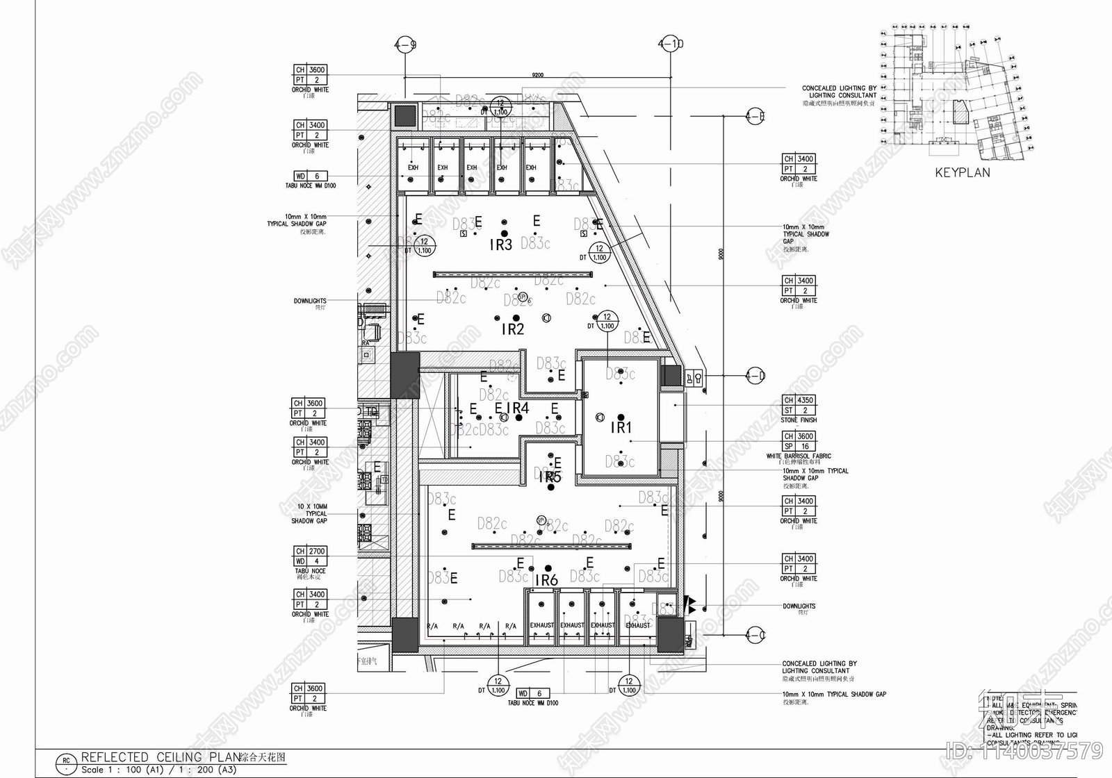 150㎡公共卫生间室内cad施工图下载【ID:1140037579】