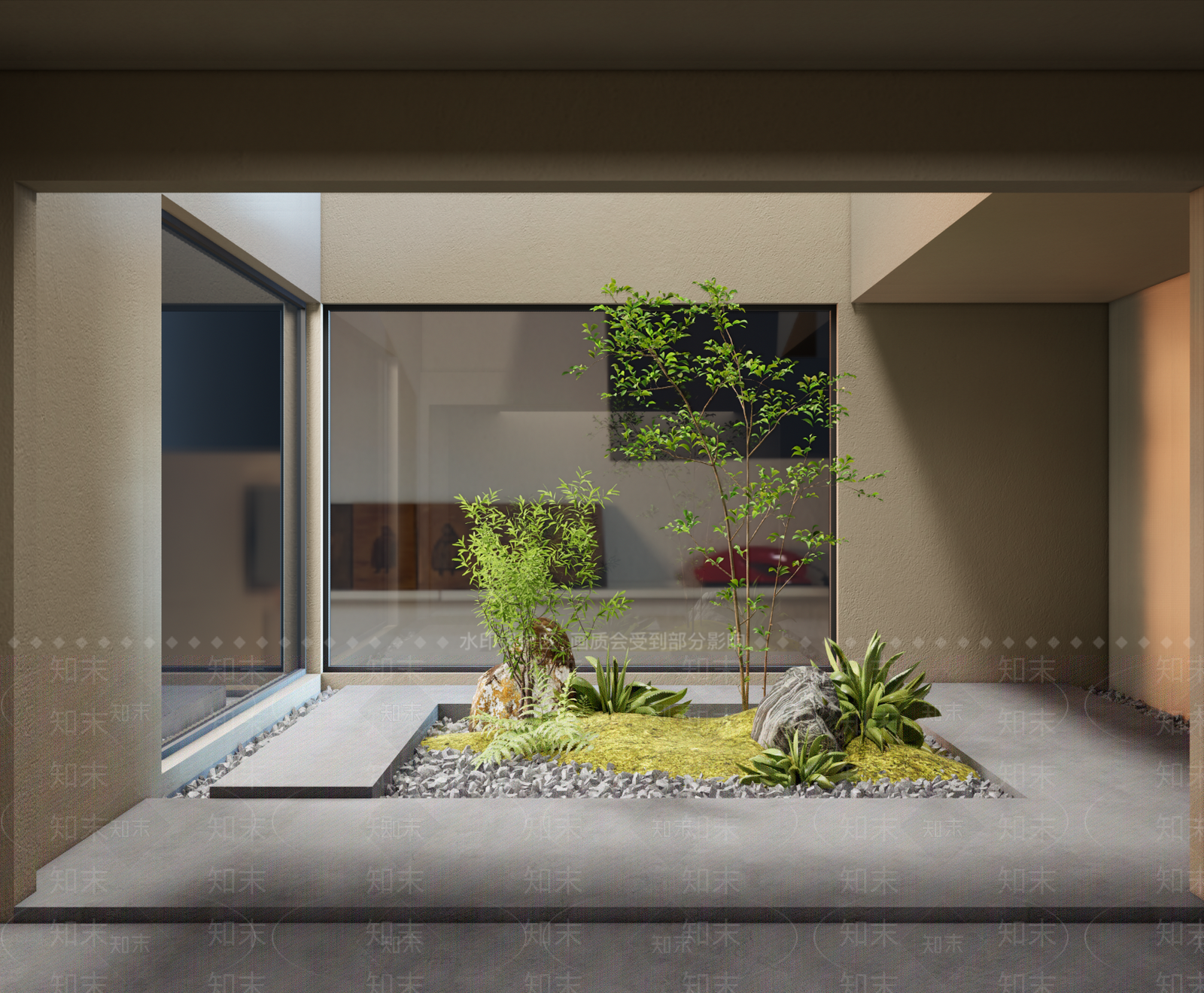 室内景观SU模型精品下载_SketchUp模型_知末网