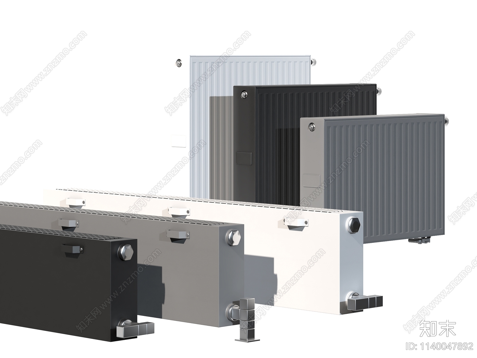 金属暖气片SU模型下载【ID:1140047892】