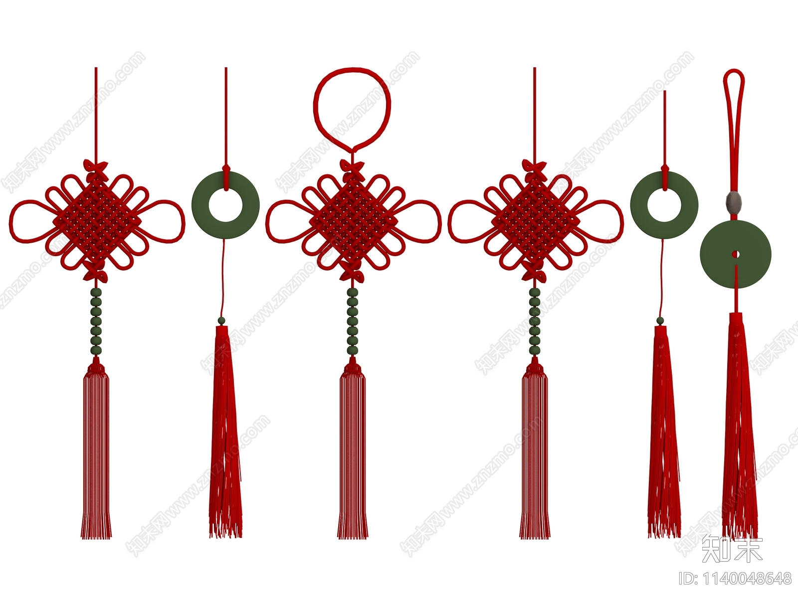中式中国结SU模型下载【ID:1140048648】