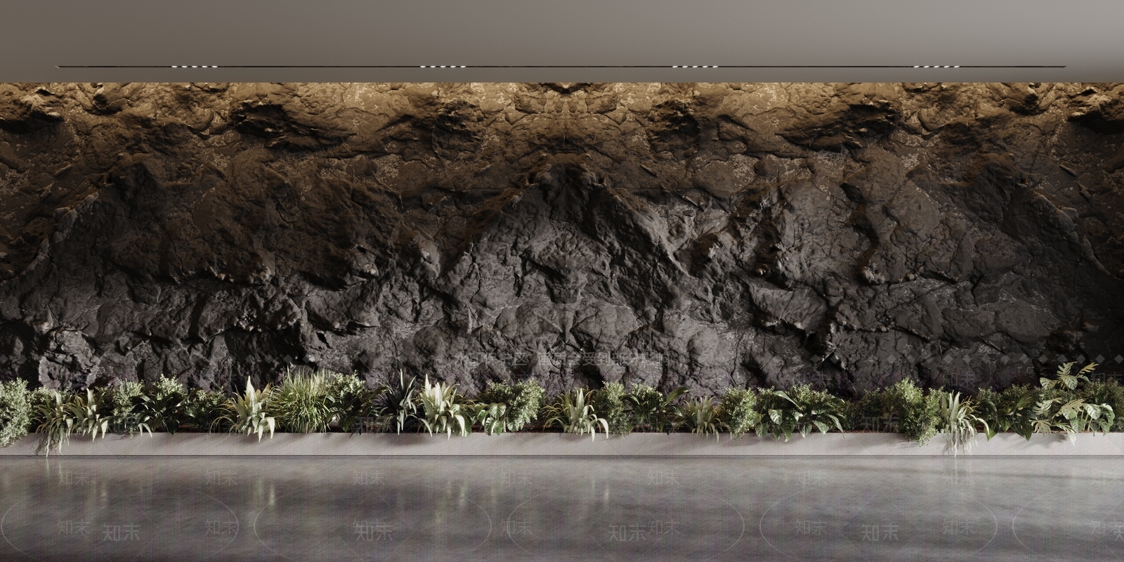 现代景墙3D模型下载【ID:1140057234】