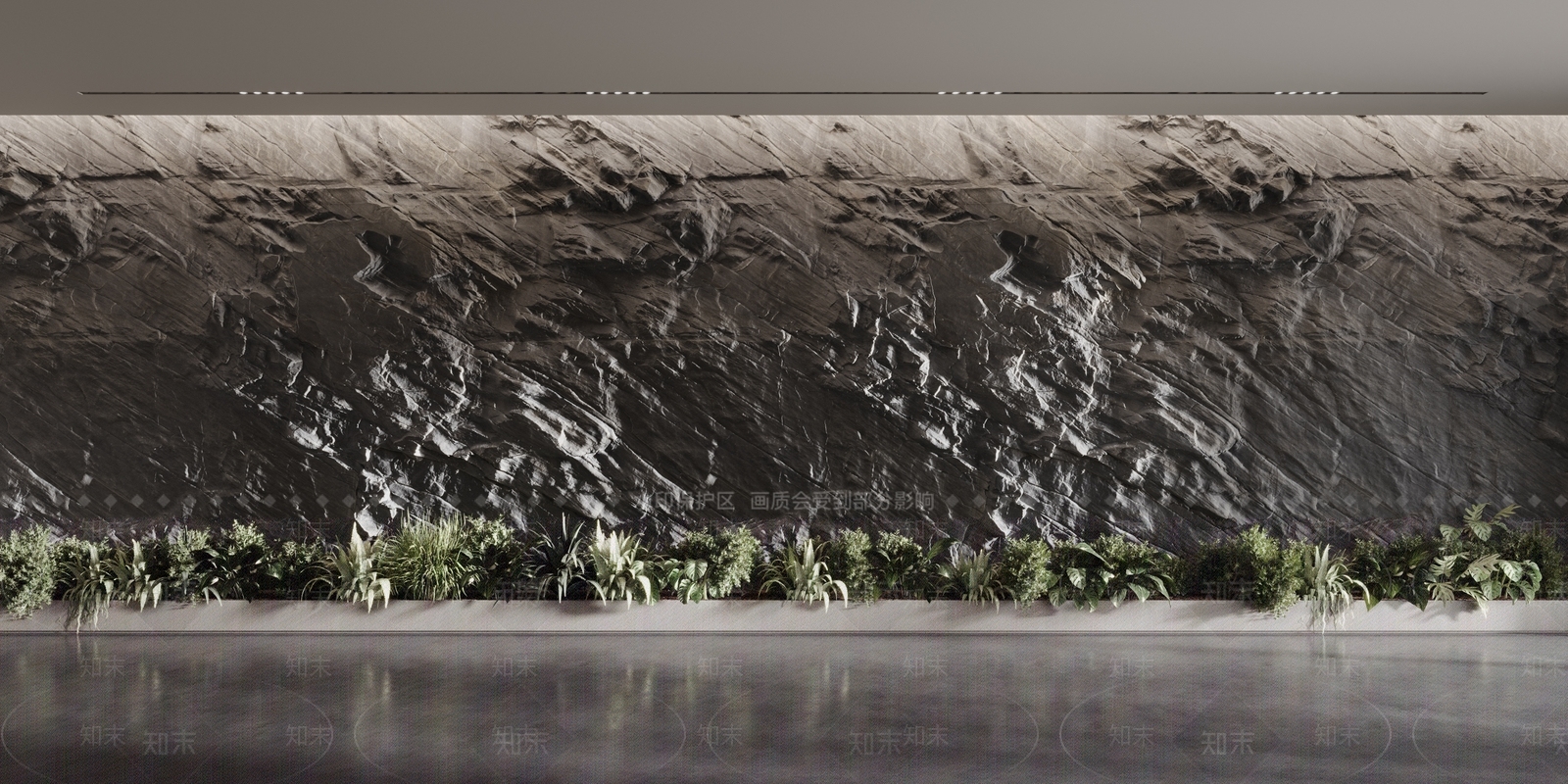 现代景墙3D模型下载【ID:1140057310】