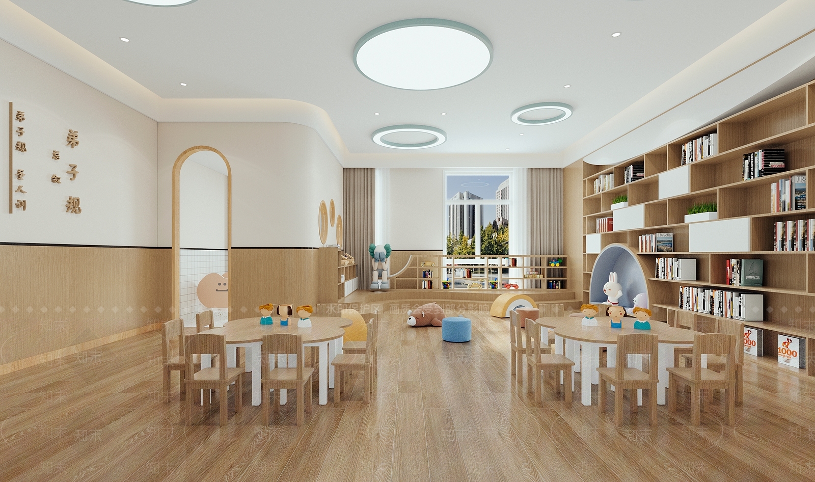 现代幼儿园3D模型下载【ID:1140068732】