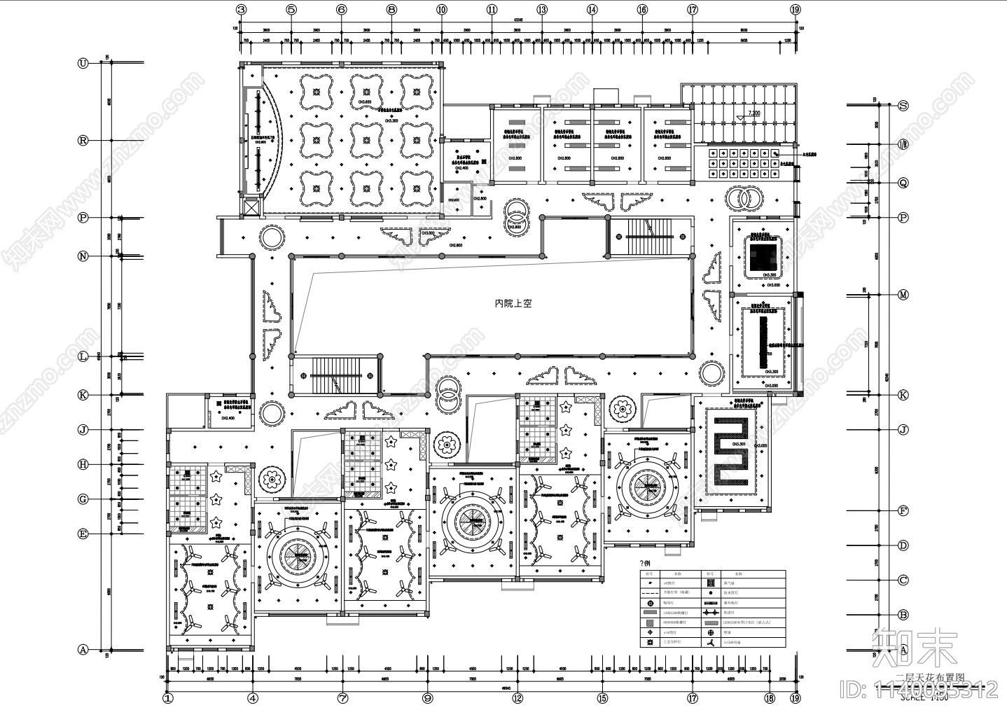 某三层幼儿园室内装饰施工图下载【ID:1140095312】