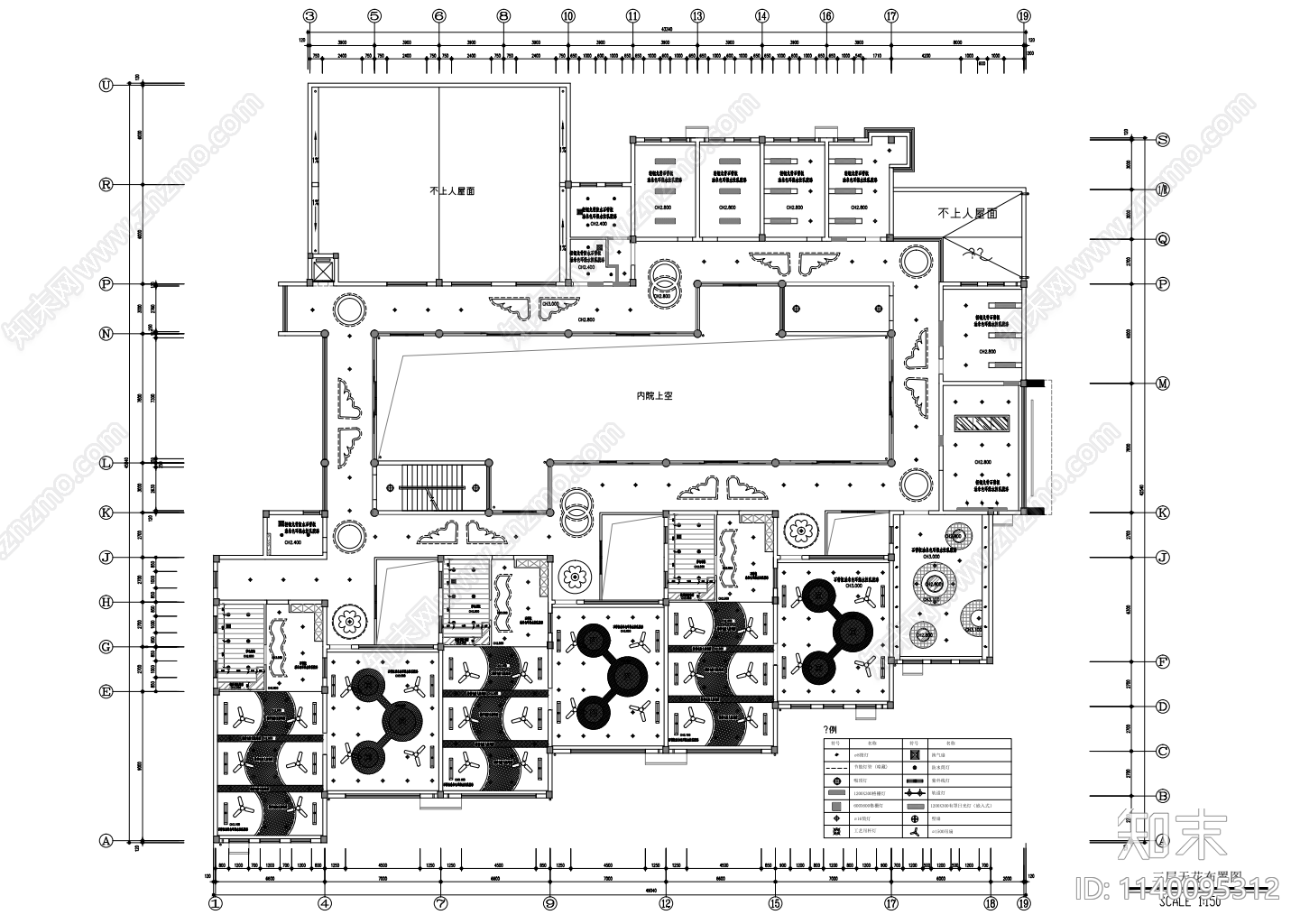 某三层幼儿园室内装饰施工图下载【ID:1140095312】