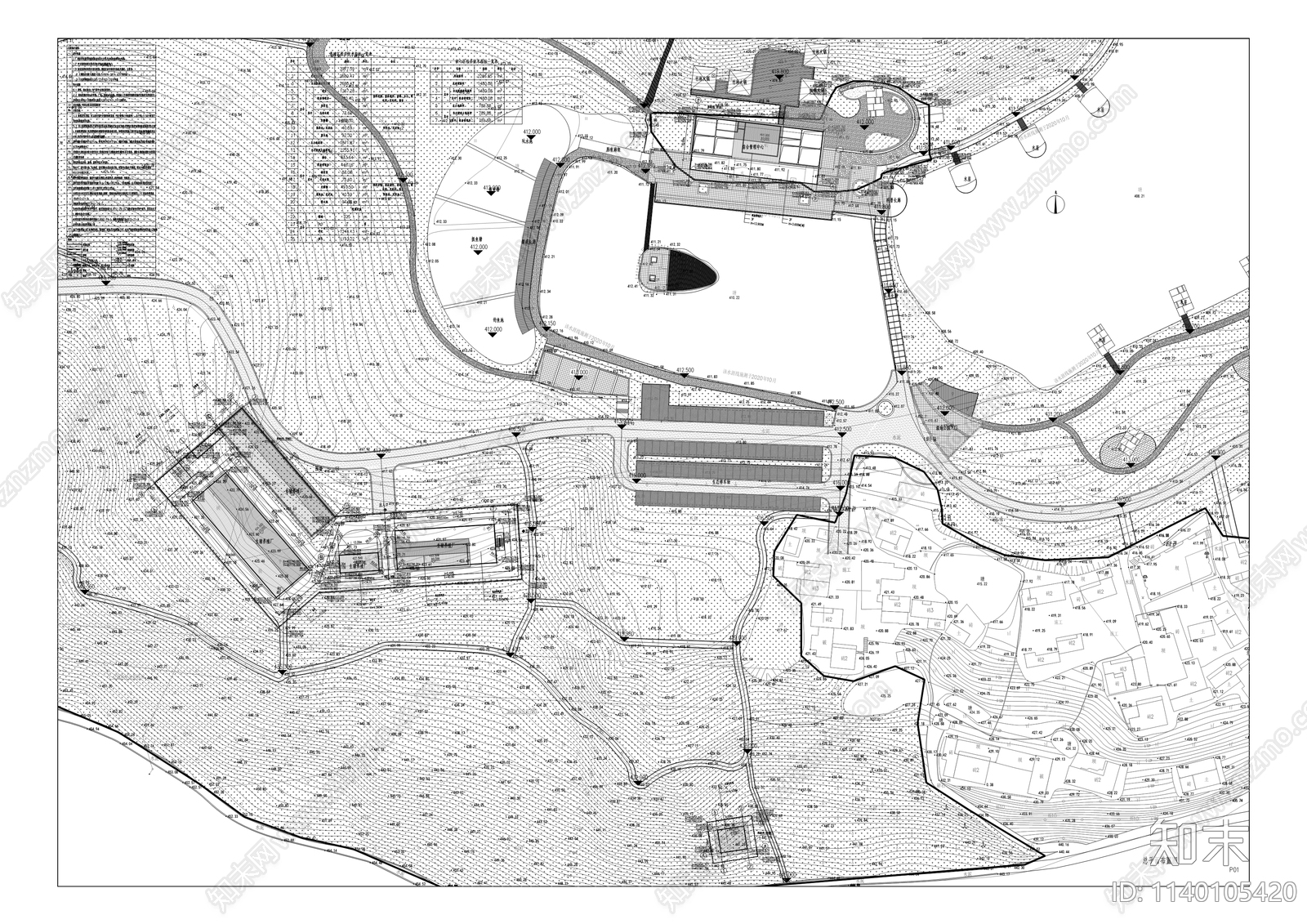 永清种养循环经济示范园建筑cad施工图下载【ID:1140105420】