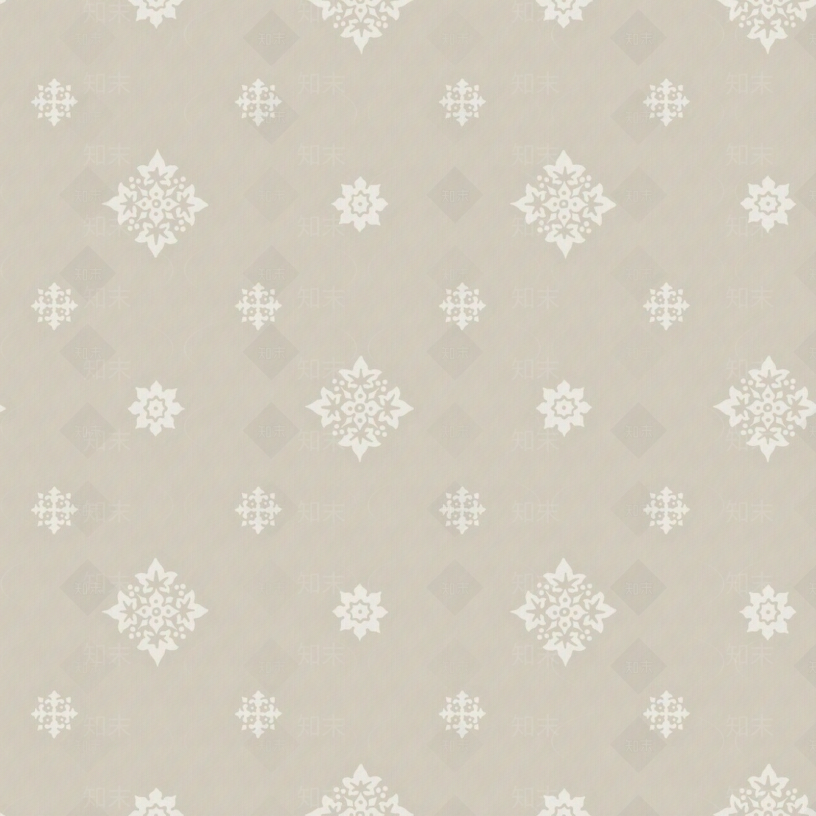 无缝欧式米黄色印花墙布贴图下载【ID:1140108987】