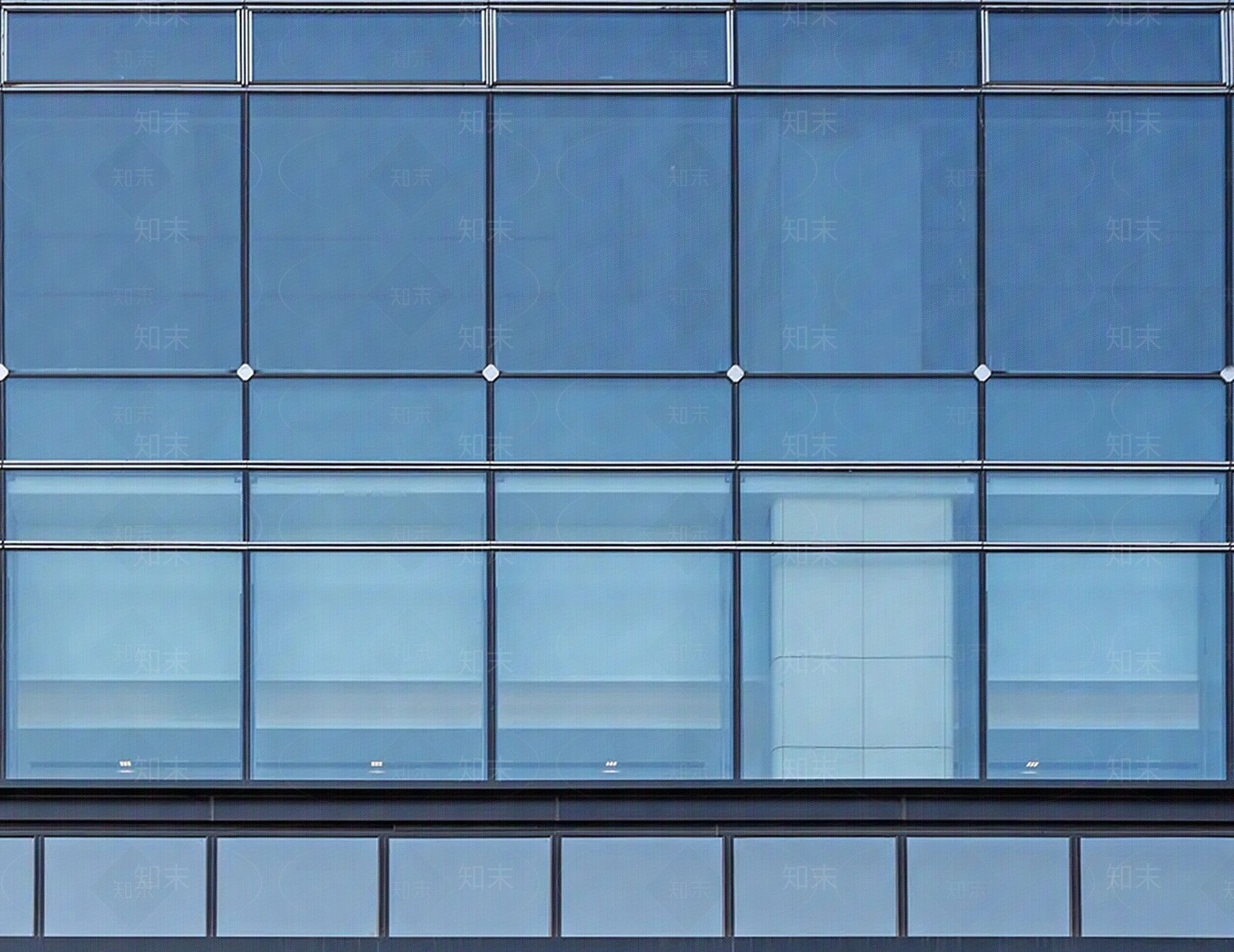写字楼大厦玻璃幕墙贴图下载【ID:1140113840】