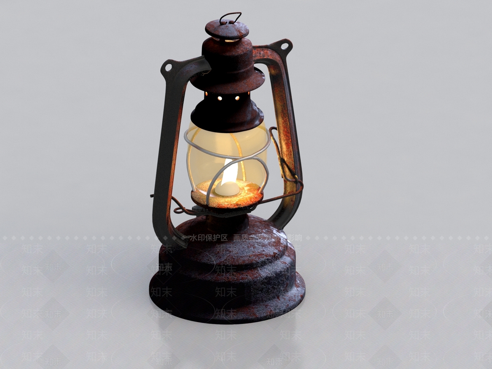 现代煤油灯3D模型下载【ID:1140134158】