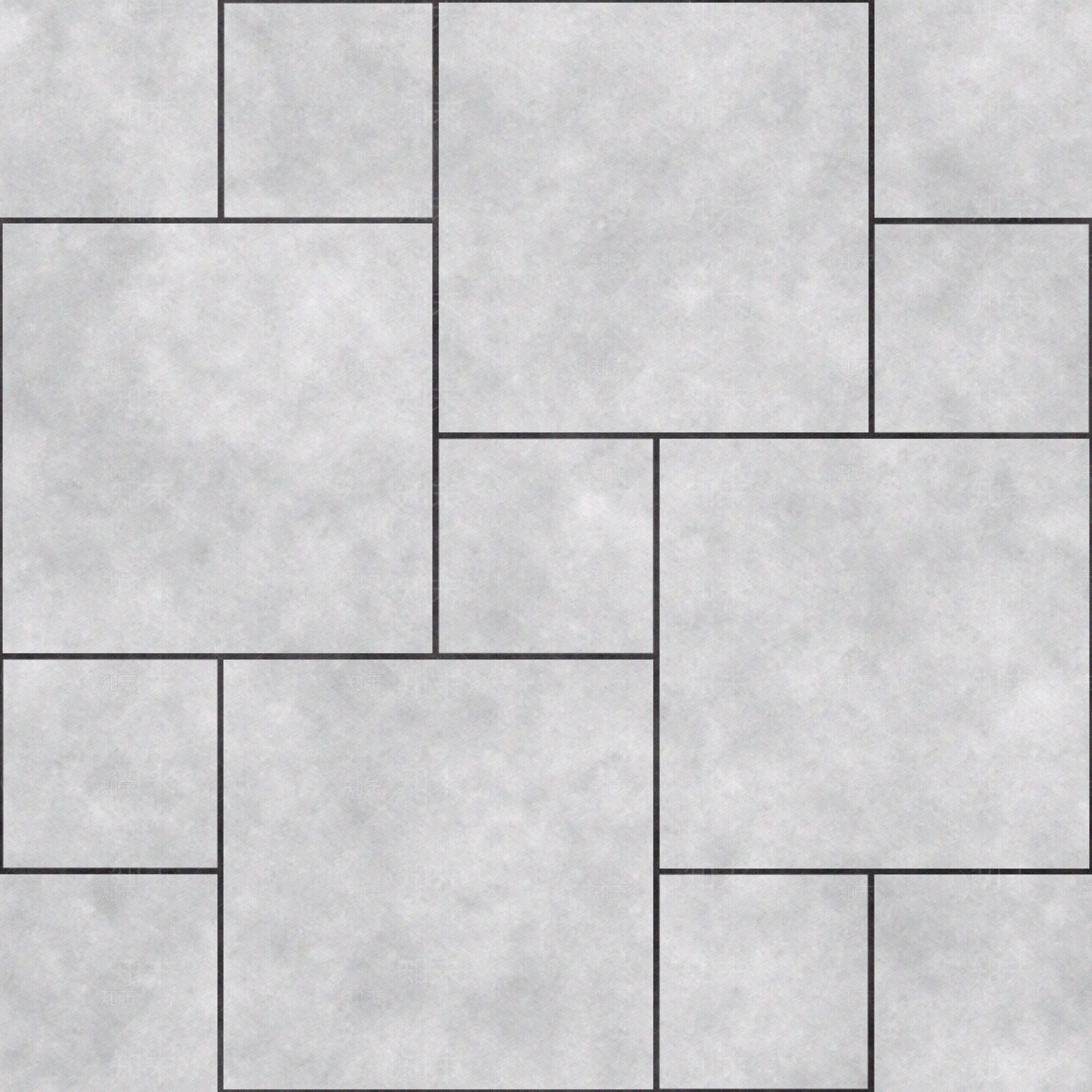 灰色石英砖罗马拼铺装贴图下载【ID:1140162338】