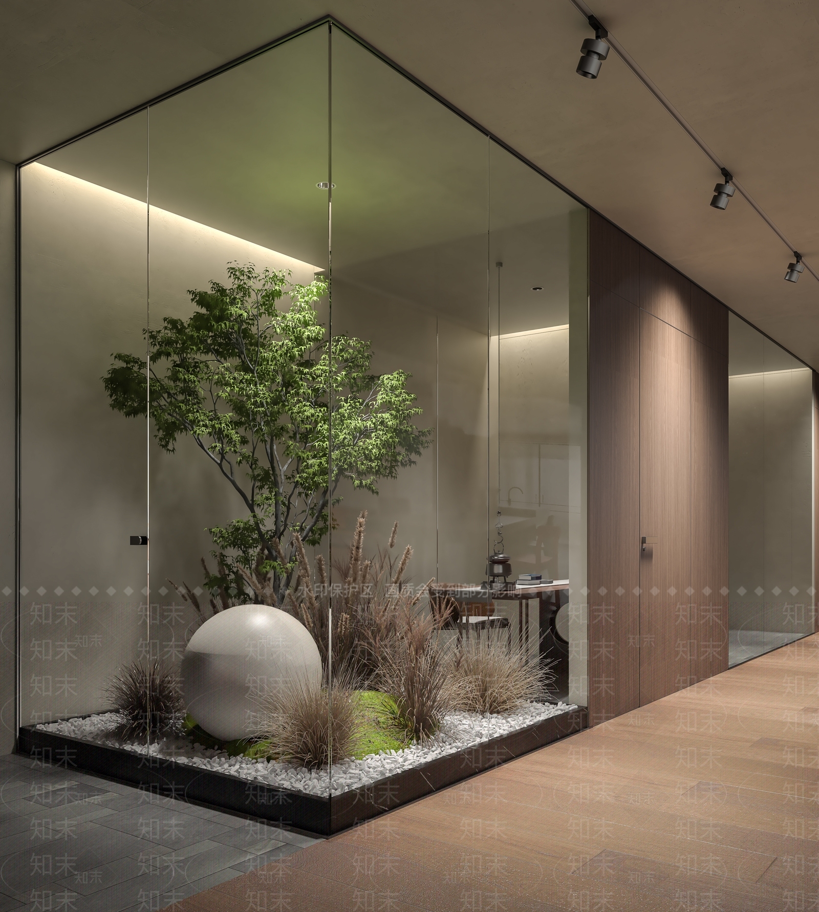 室内景观3D模型精品下载_3dmax模型_知末网