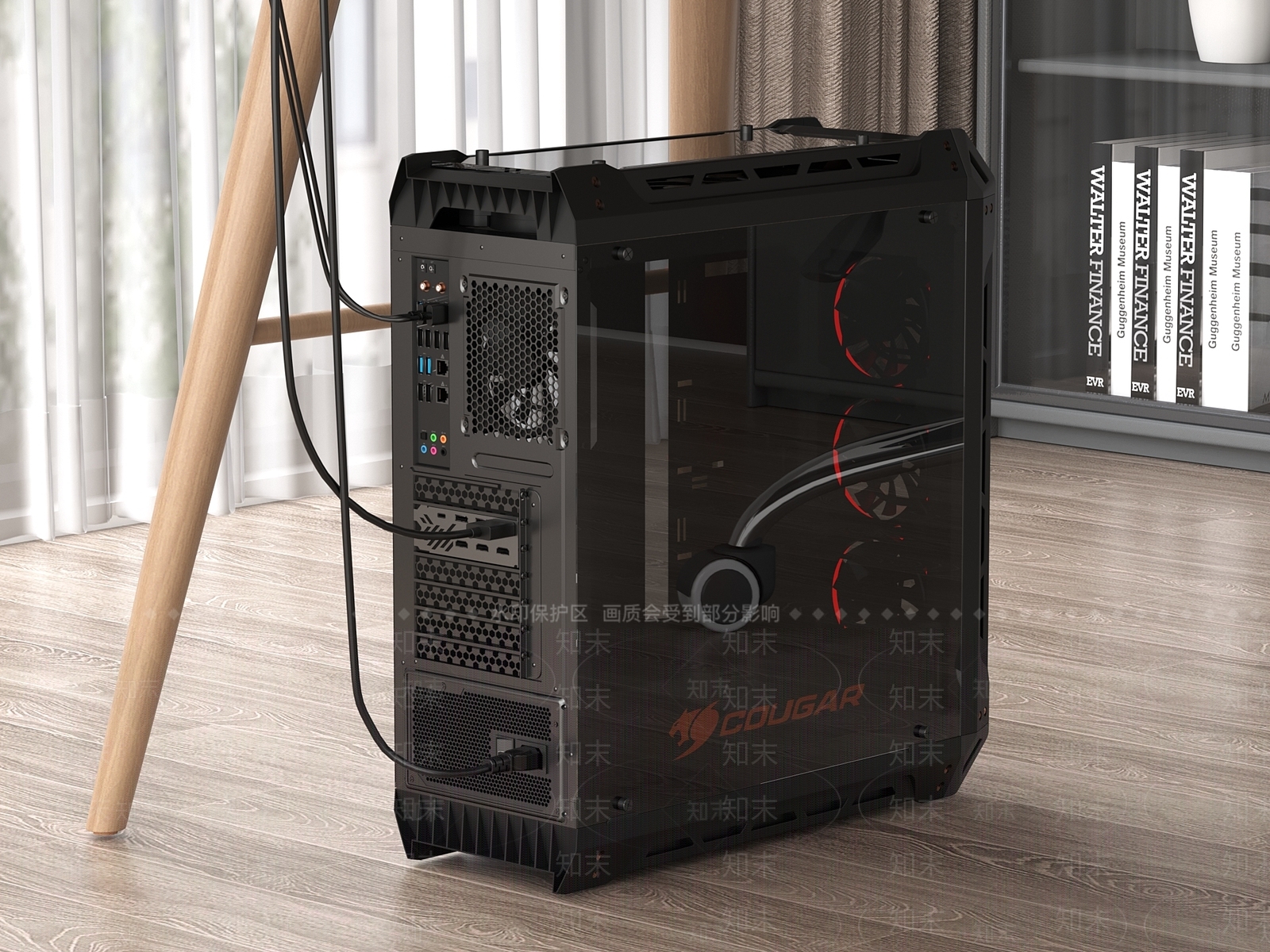 电脑主机3D模型下载【ID:1140192623】