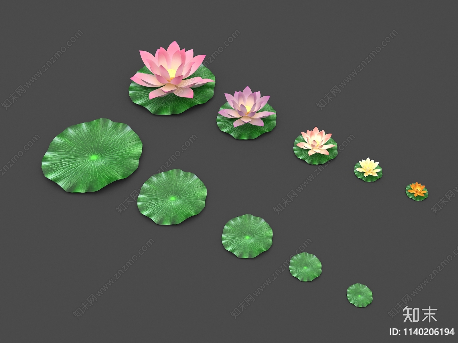 花3D模型下载【ID:1140206194】