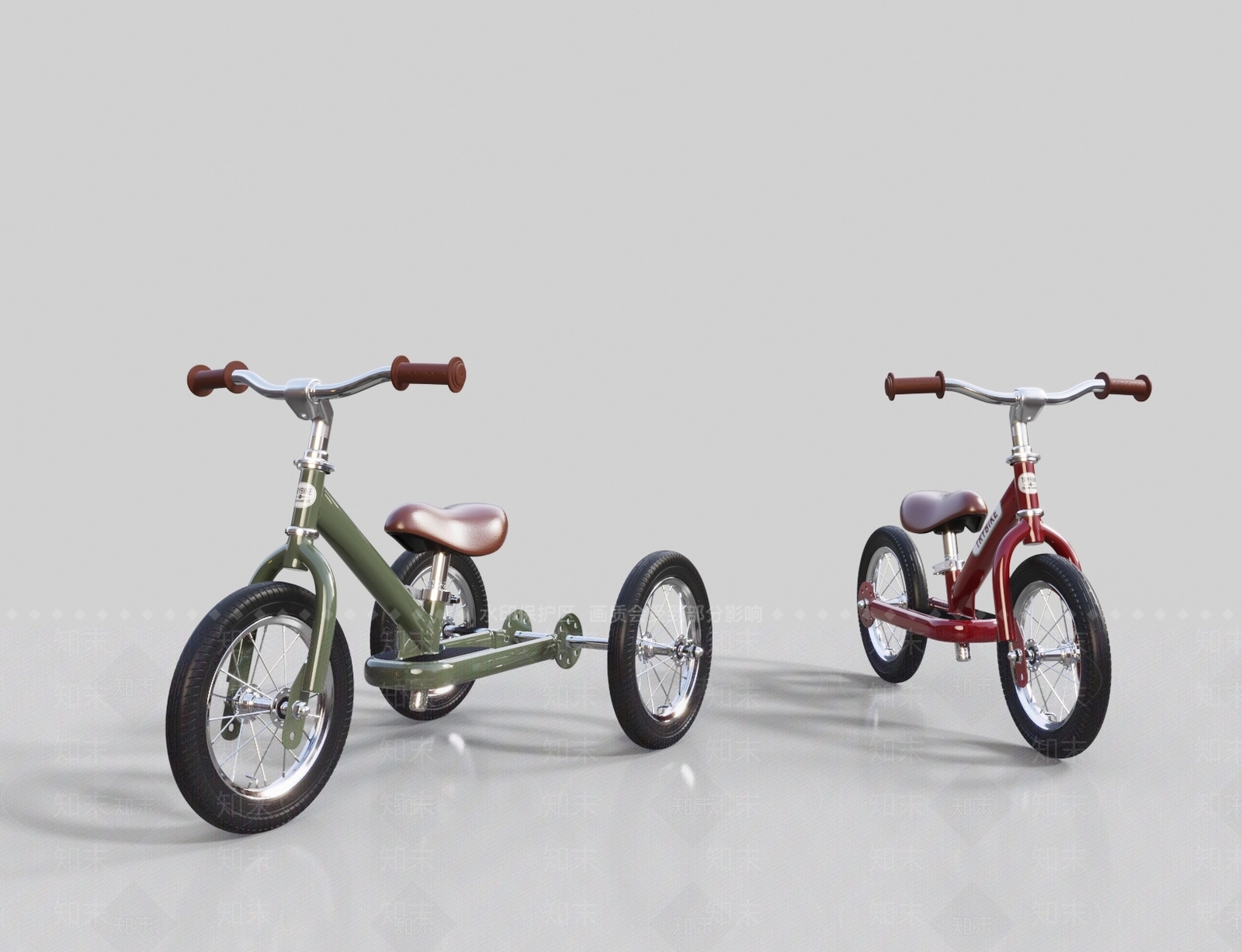 儿童单车3D模型下载【ID:1140222113】