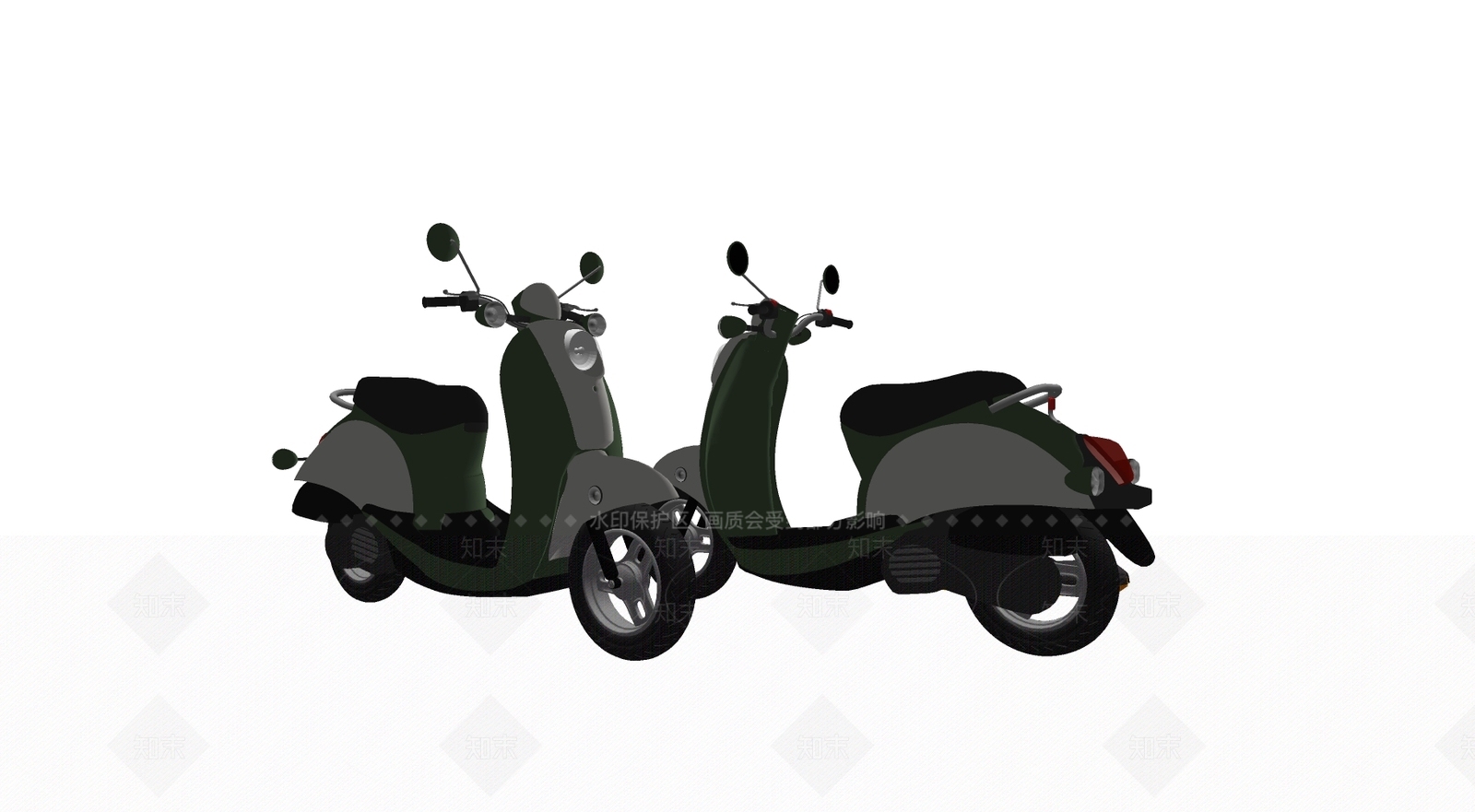 电动车SU模型下载【ID:1140229907】