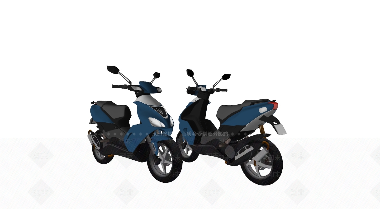 电动车SU模型下载【ID:1140230185】