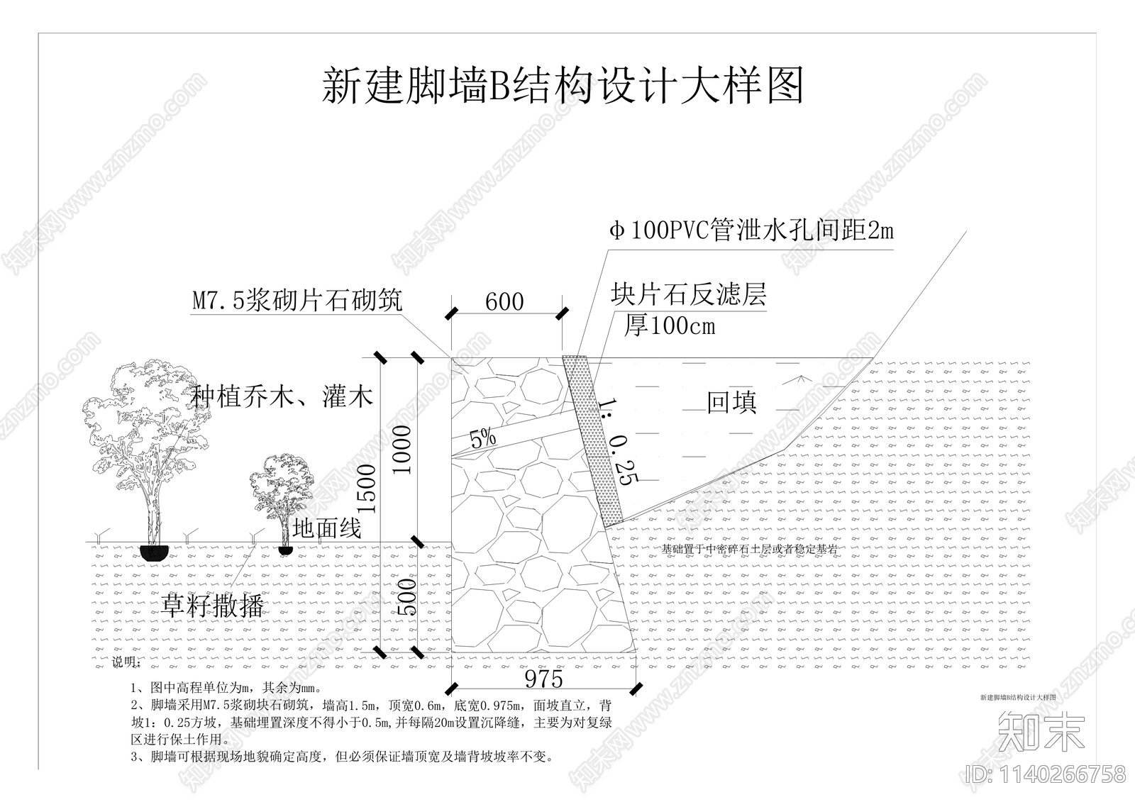 乡镇地质环境治理恢复cad施工图下载【ID:1140266758】