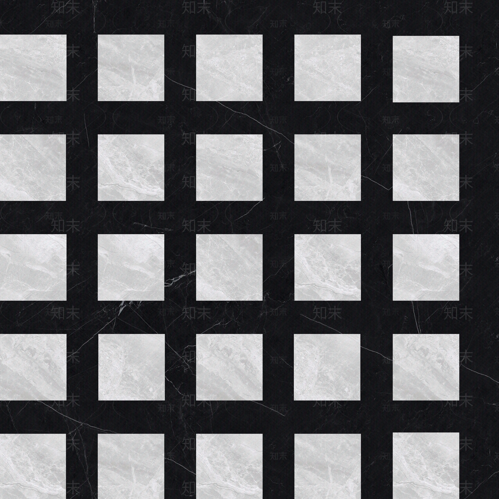 无缝黑色大理石拼花贴图下载【ID:1140273082】