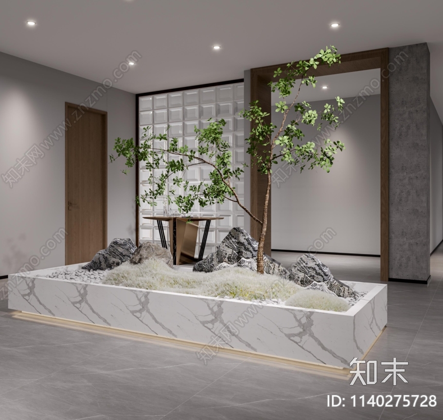 九重天办公楼装饰cad施工图下载【ID:1140275728】