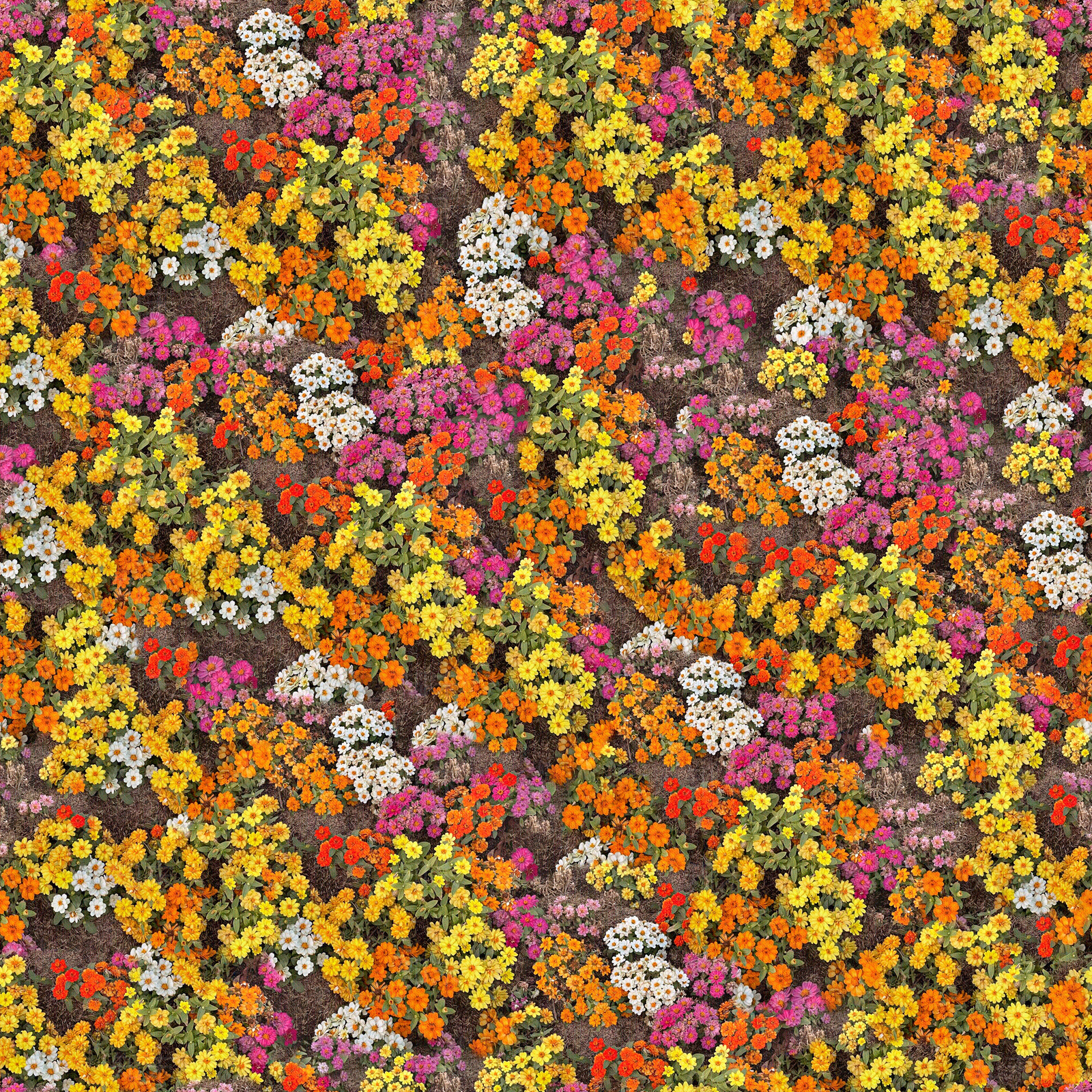 无缝彩色花卉植被地被贴图下载【ID:1140288121】