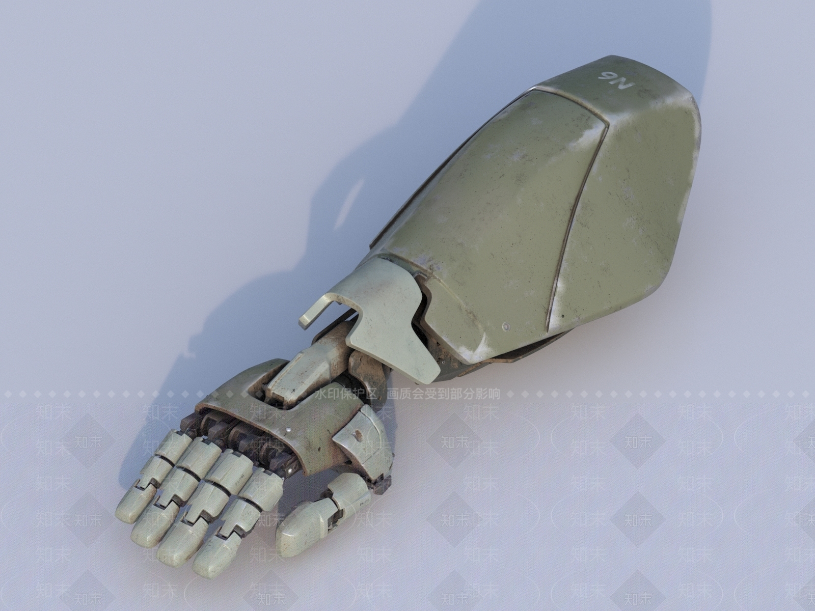 机械手臂3D模型下载【ID:1140289090】