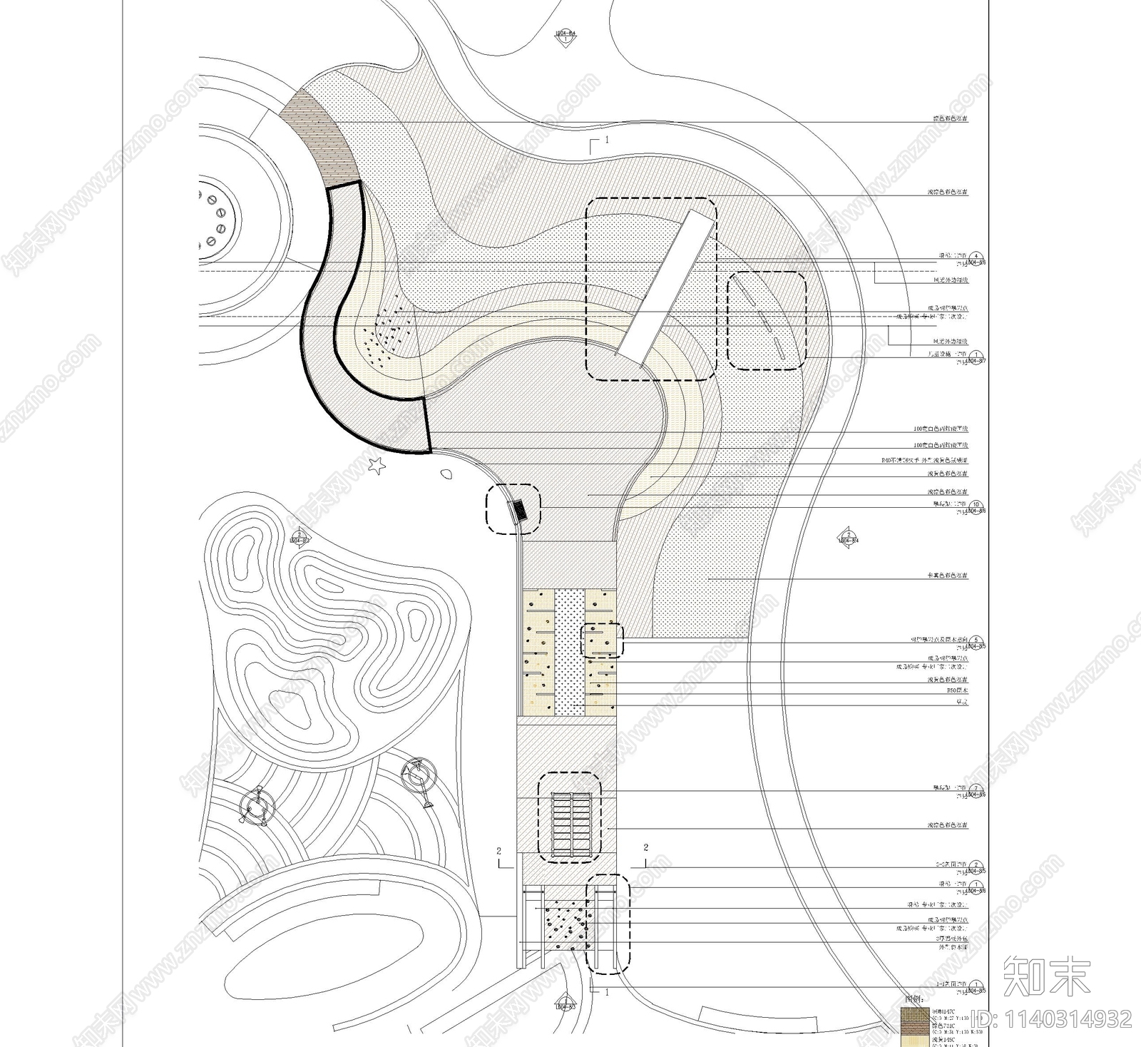 亲子活动设施详图施工图下载【ID:1140314932】