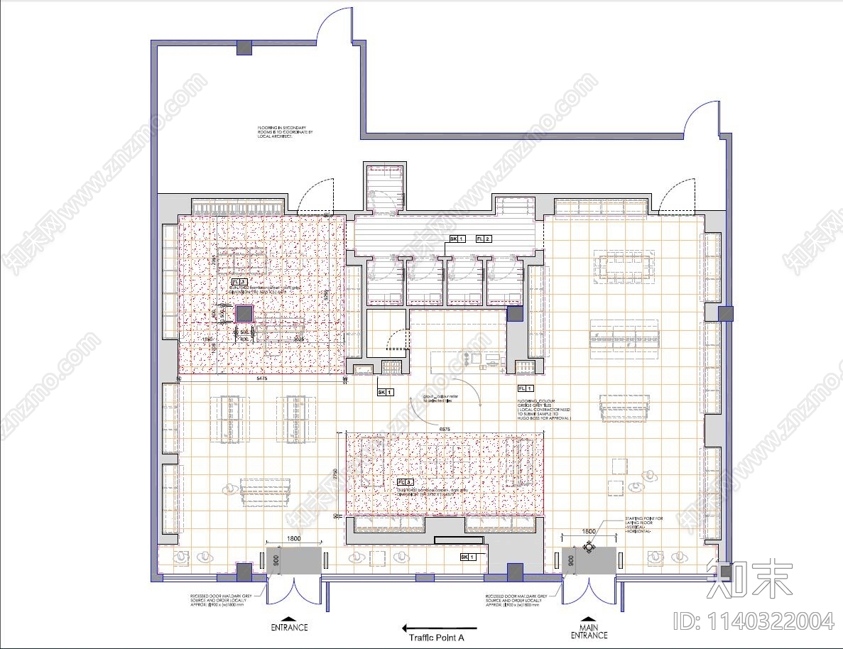 服装店整套cad施工图下载【ID:1140322004】