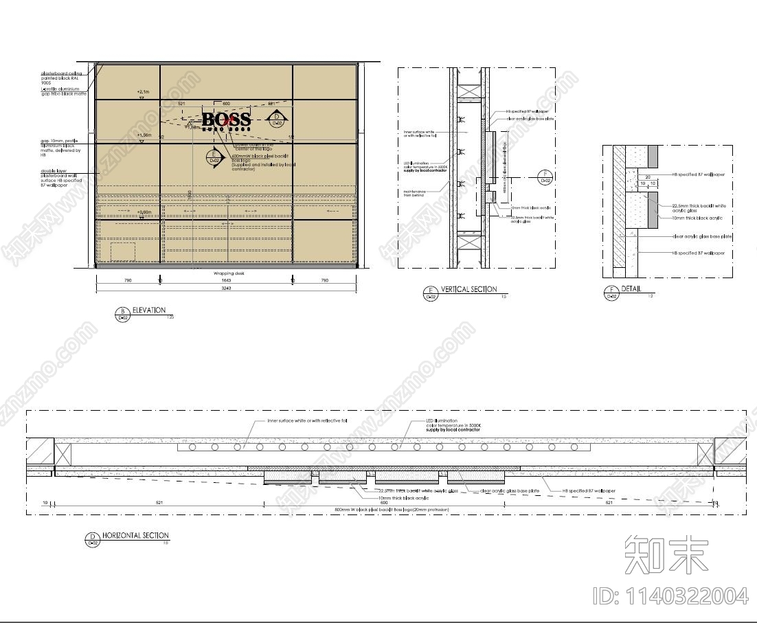 服装店整套cad施工图下载【ID:1140322004】