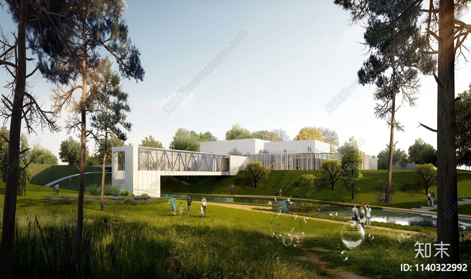 展览中心建筑cad施工图下载【ID:1140322992】
