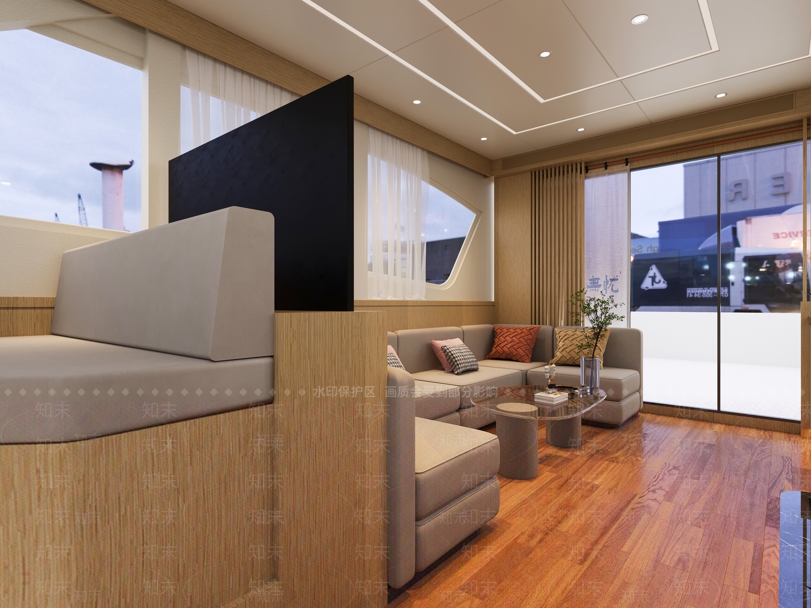 现代船舱3D模型下载【ID:1140359337】