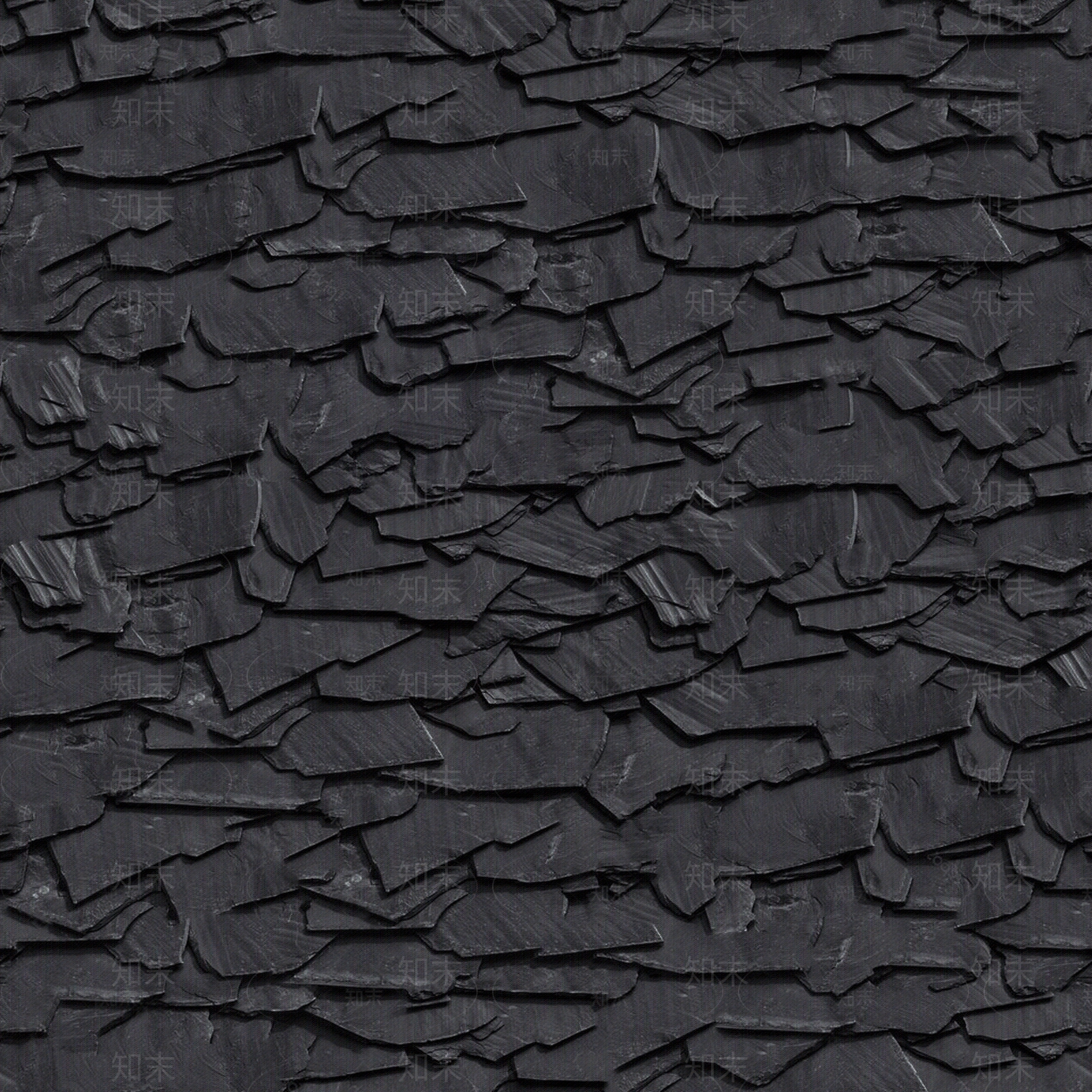 黑色片岩拼铺贴图下载【ID:1140371510】