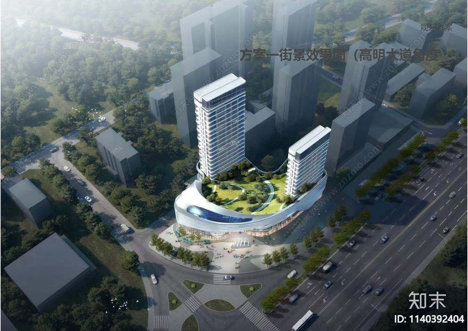 佛山晖庭豪苑三期景观规划方案文本下载【ID:1140392404】_【知末方案文本库】