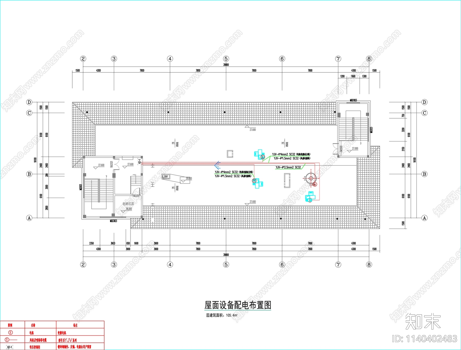 实验室电气工程通风自控电气cad施工图下载【ID:1140402483】