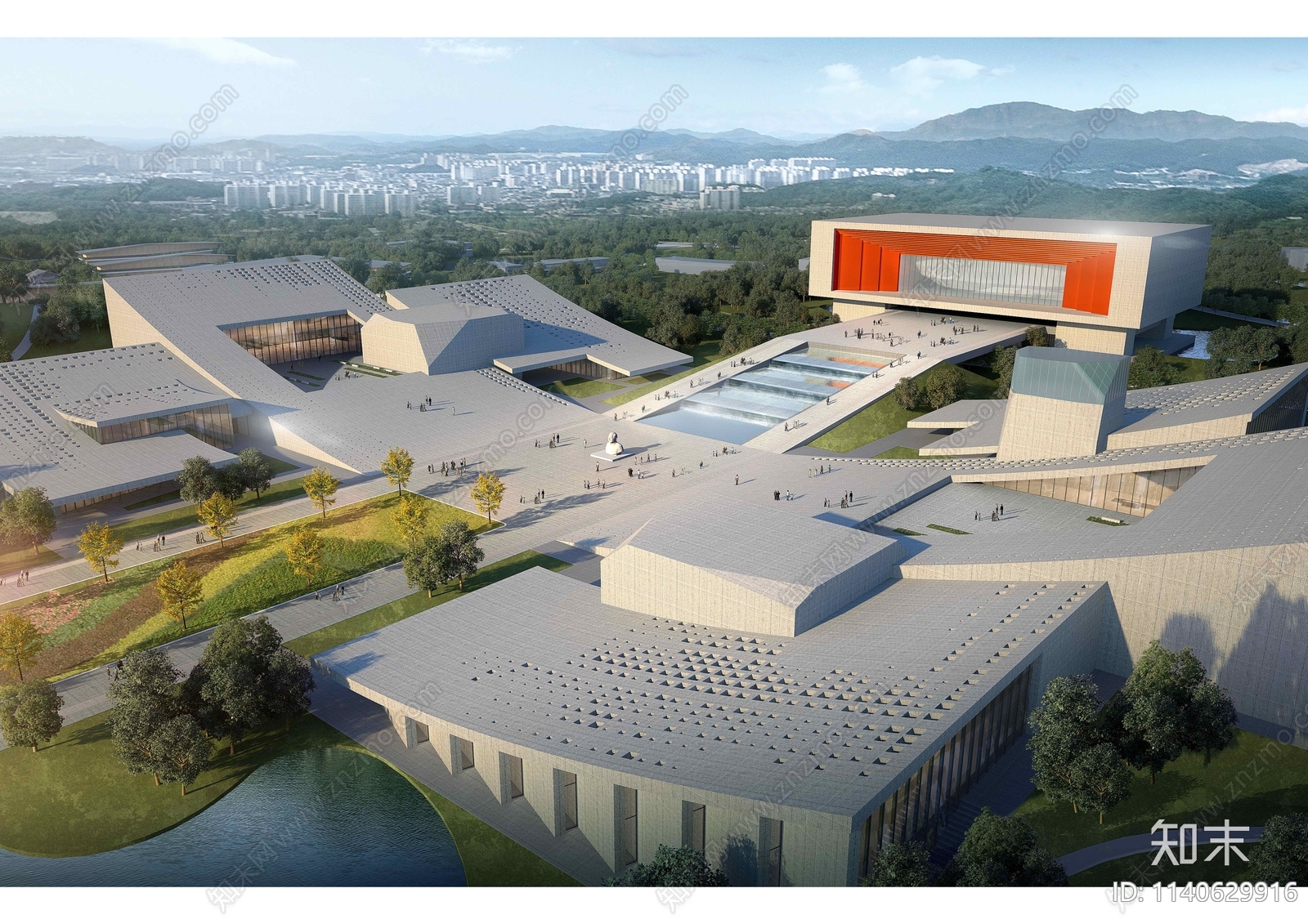 广安小平干部学院建筑方案文本下载【ID:1140629916】_【知末方案文本库】
