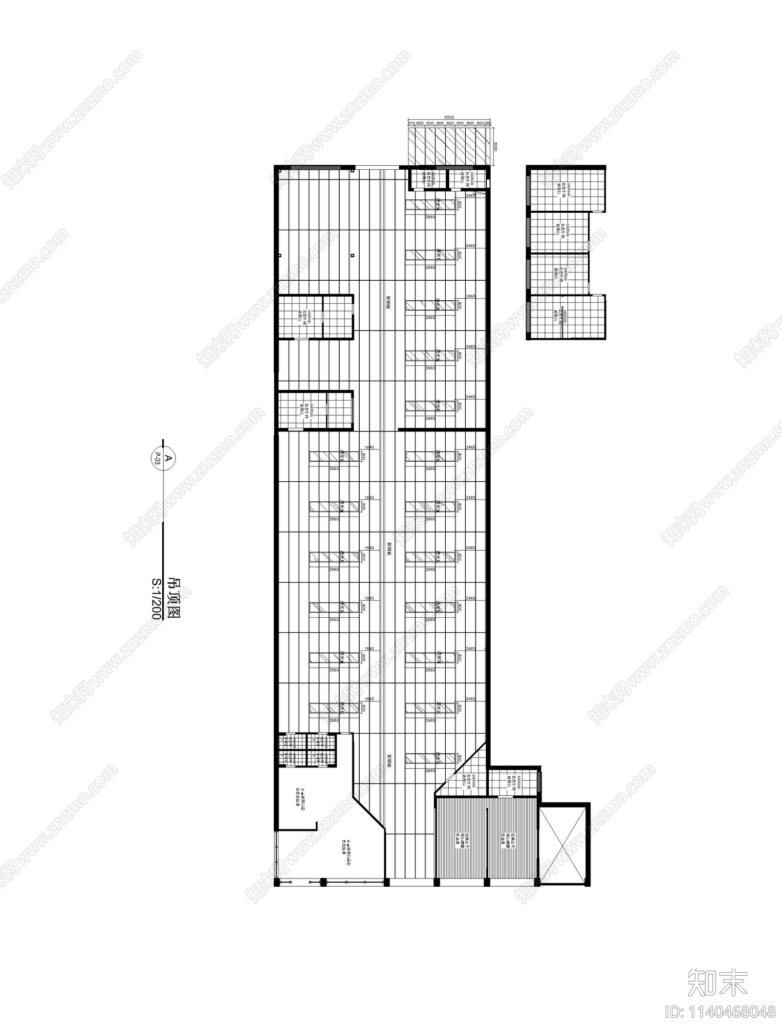 大型汽车维修美容洗车店施工图下载【ID:1140468048】