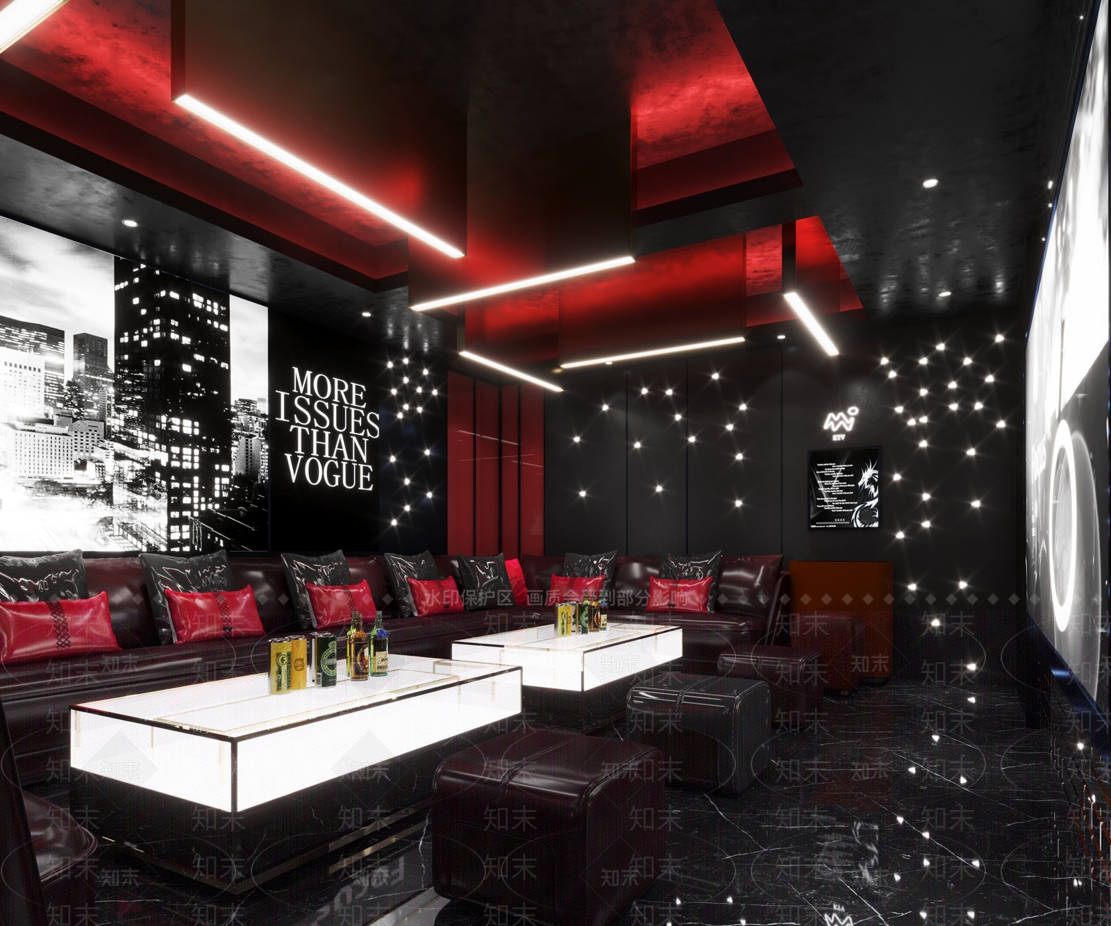 现代酒吧3D模型下载【ID:1213895779】