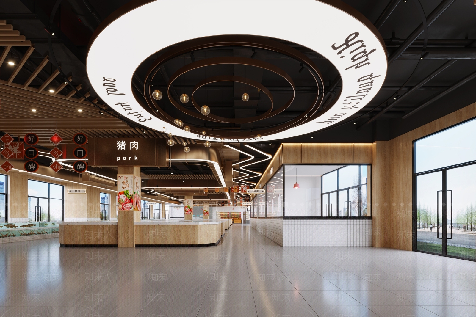 现代超市3D模型下载【ID:1140478052】