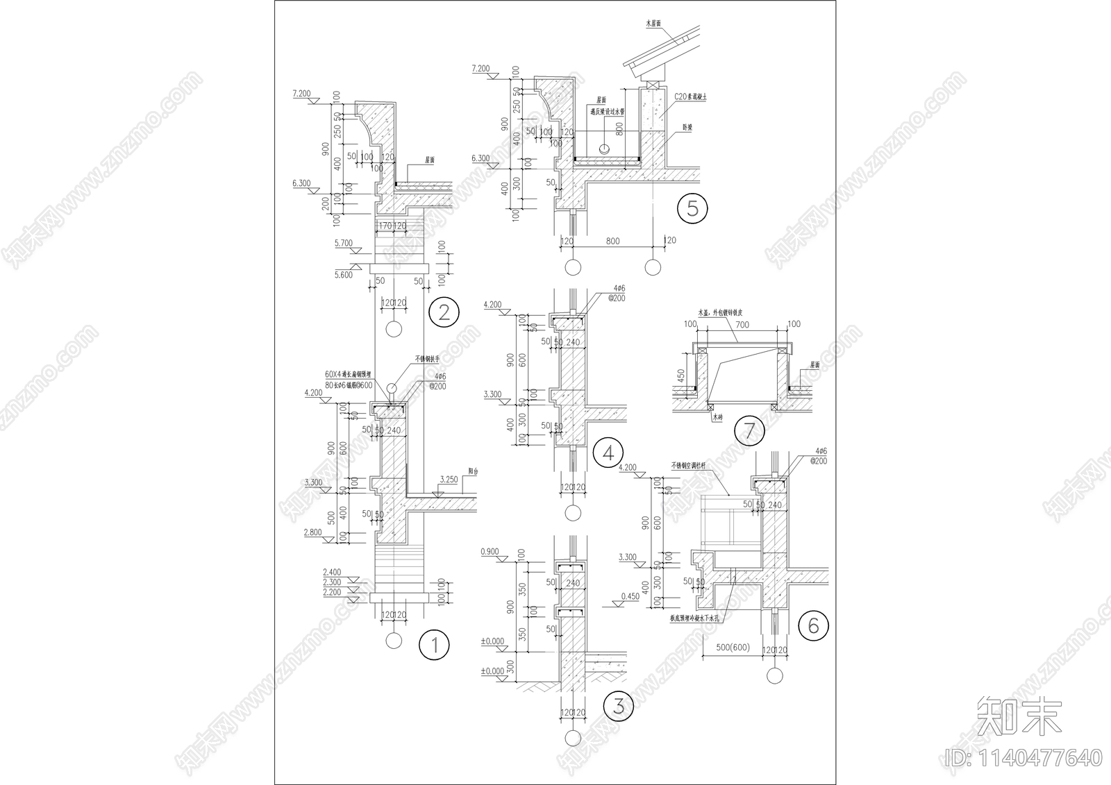 二层方正农村自建房建筑施工图下载【ID:1140477640】