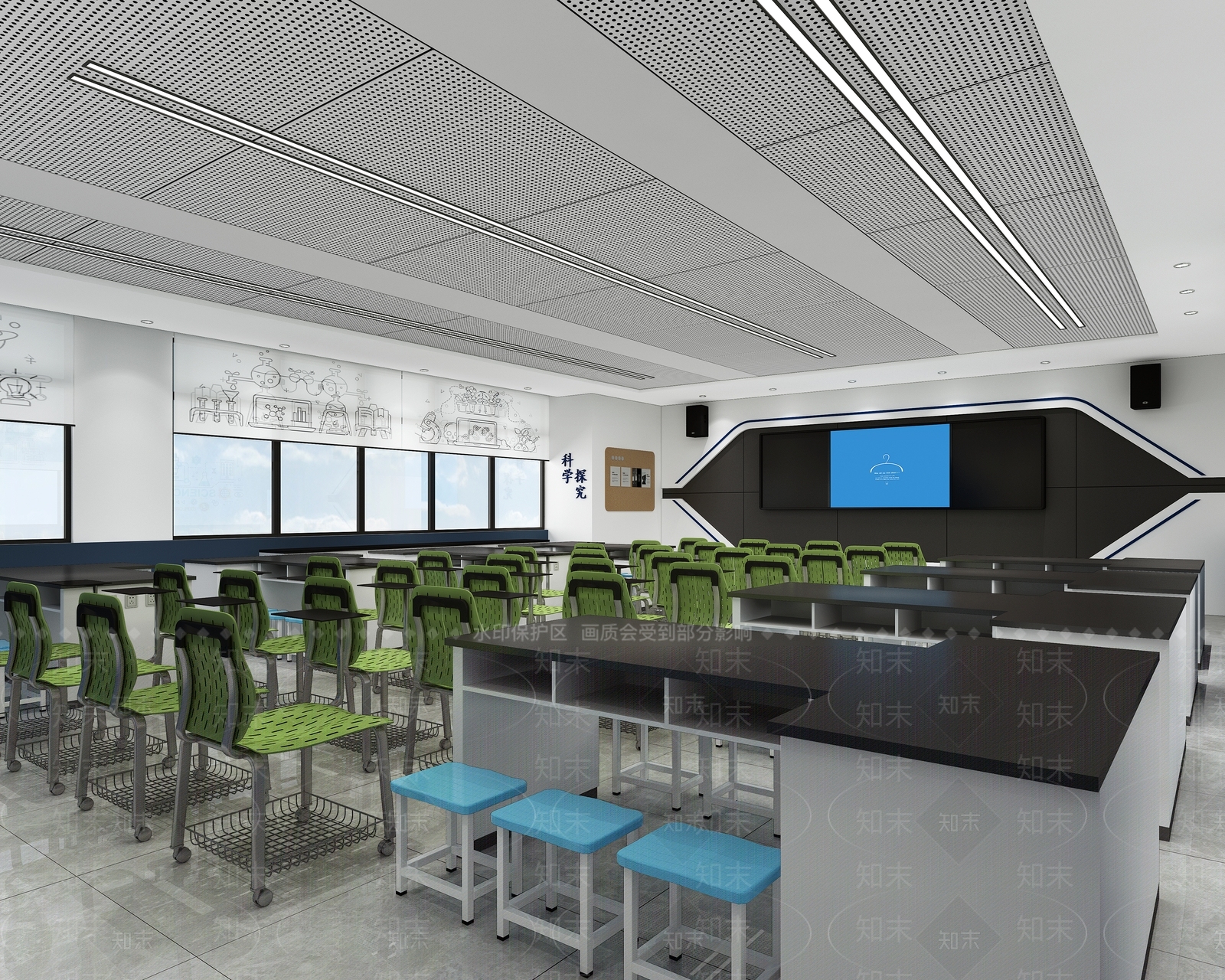 现代物理综合实验室3D模型下载【ID:1140494738】