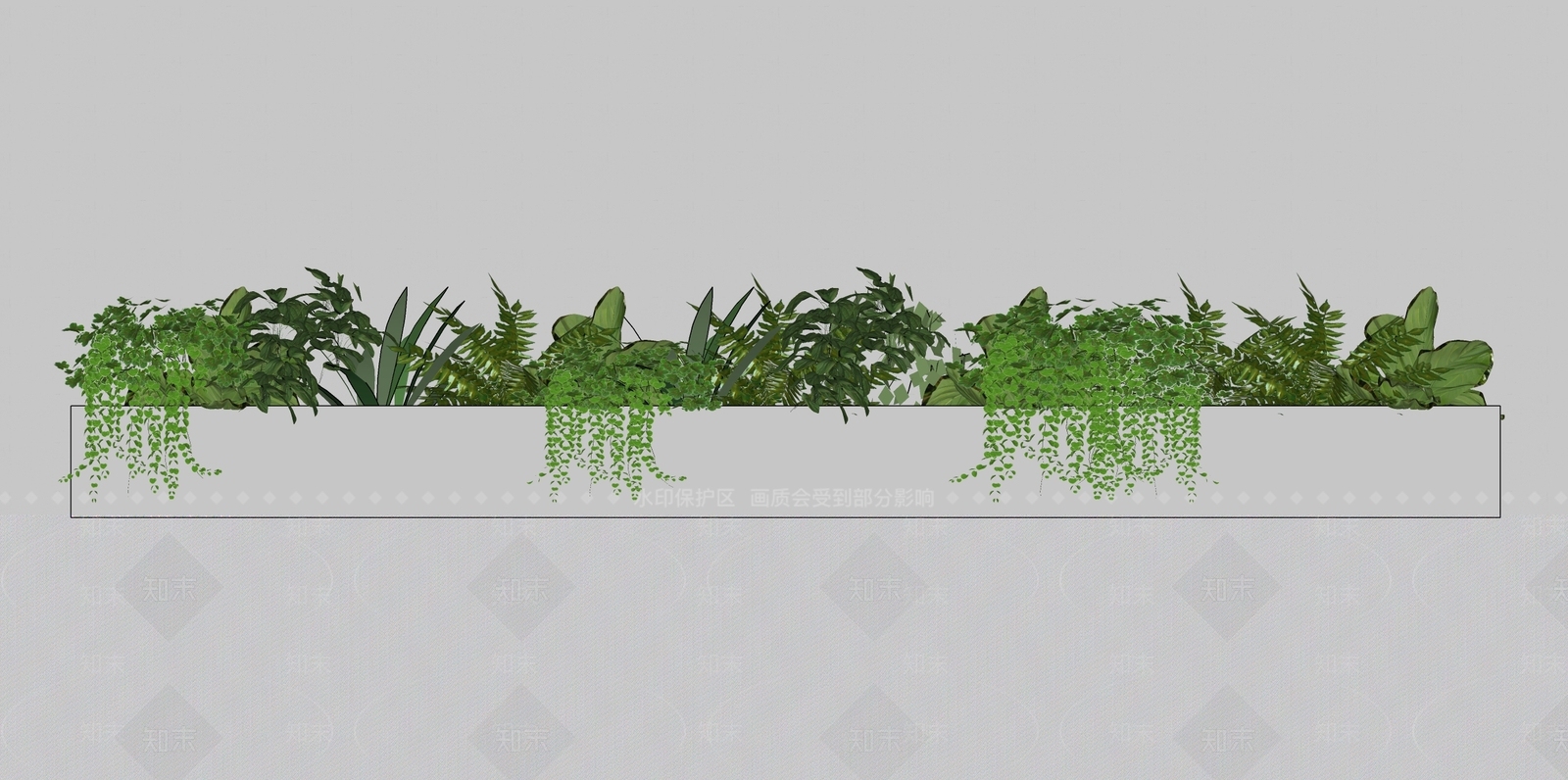 花草SU模型下载【ID:1140496404】