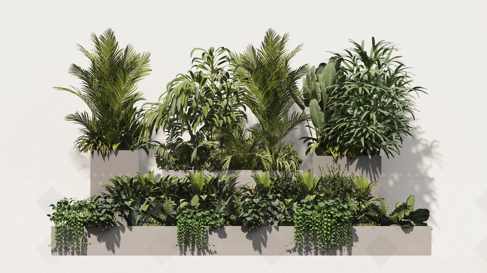 花池植物灌木组合SU模型下载【ID:1140498457】