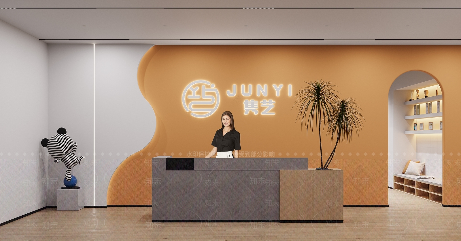 现代教室3D模型下载【ID:1213896806】