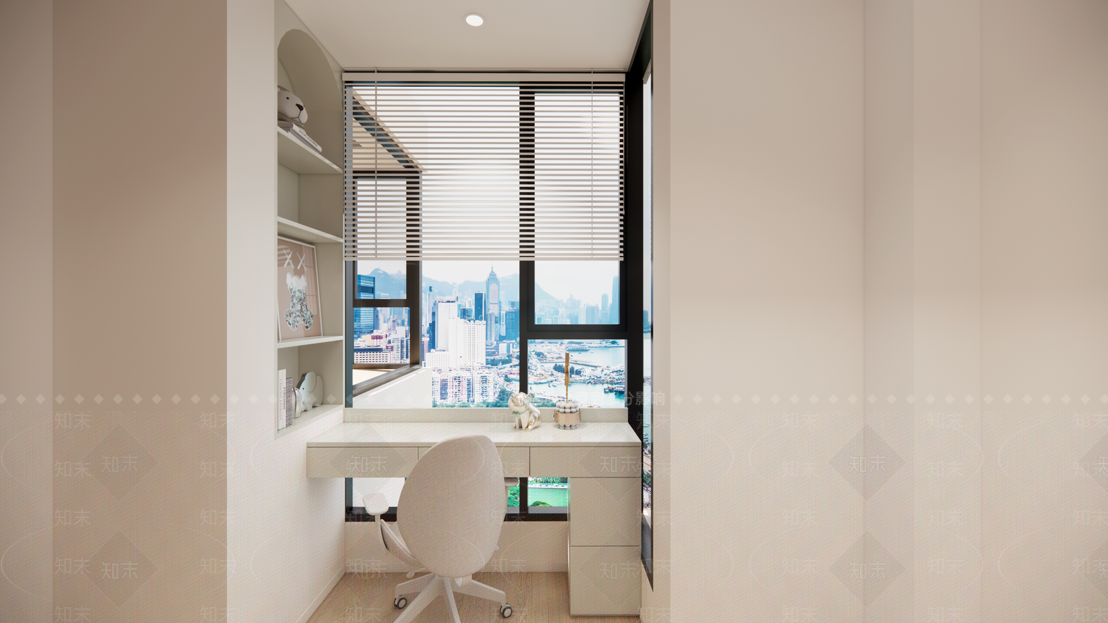 现代儿童房SU模型下载【ID:1140500240】