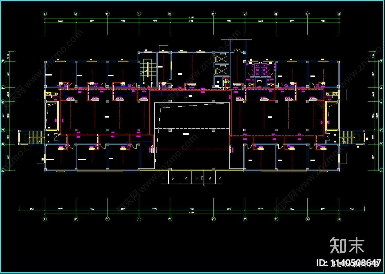 医院门诊楼空调cad施工图下载【ID:1140508647】
